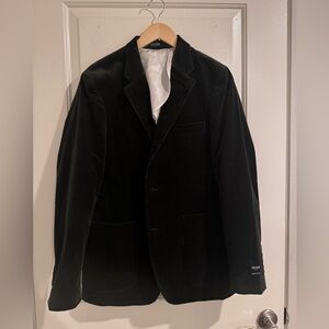 Todd Snyder Dark Green Velvet Blazer